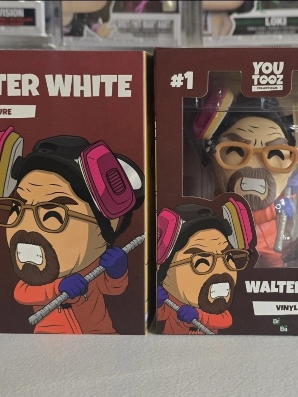 Walter White Stylized Vinyl Figure - Orange & Pink